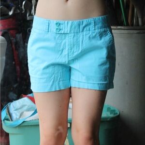 teal/blue Vineyard Vines shorts